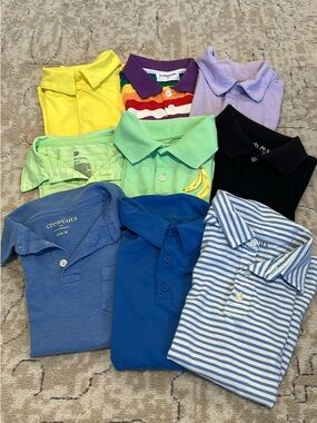 Boys size 6-7 bundle of polo style shirts